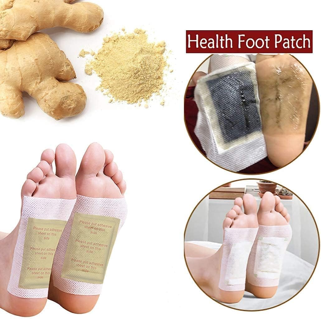 Organic Natural ingredients Detox Foot Pads for Body (pack of 10)