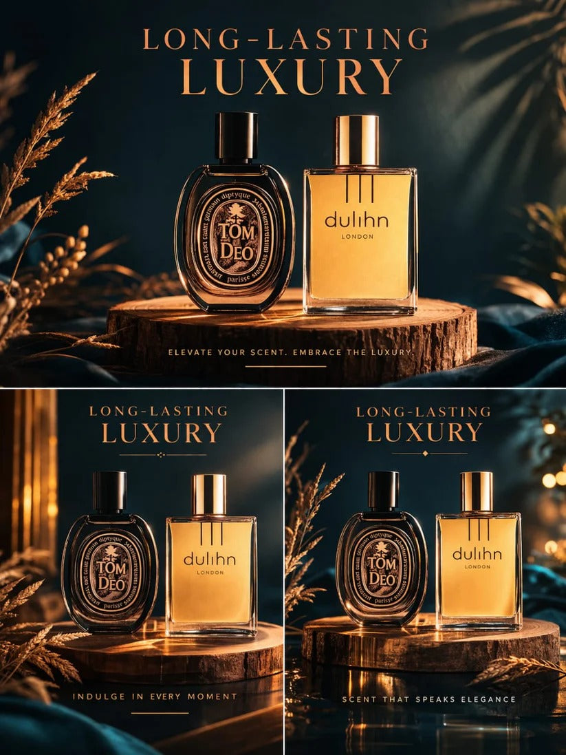 (BUY 1 GET 1 FREE )🔥 Luxurious Perfume Tum Deo & Dullhin Perfume ⏳