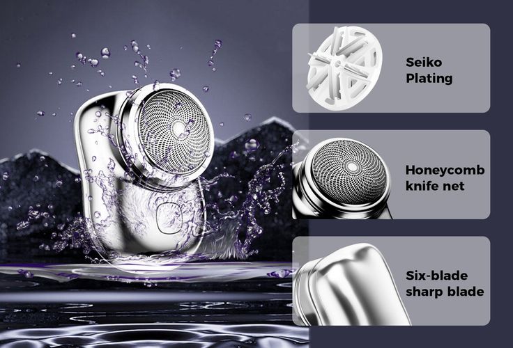 Rechargeable Electric Shaver for Men